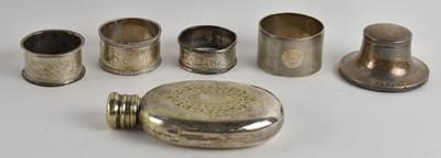 Lot 1208 - WILLIAM ADAMS LTD; a George V hallmarked...