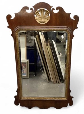 Lot 58 - A George III carved mahogany fretwork...