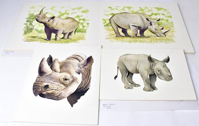 Lot 853 - ANTHONY SMITH (British, contemporary); four...