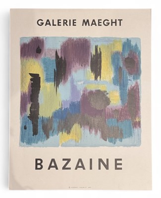 Lot 211 - JEAN RENÉ BAZAINE (1904-2001); a lithographic...