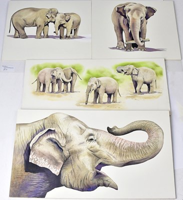 Lot 855 - ANTHONY SMITH (British, contemporary); four...