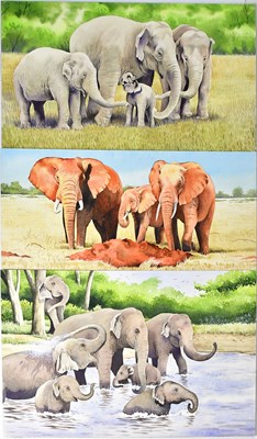 Lot 856 - ANTHONY SMITH (British, contemporary); three...