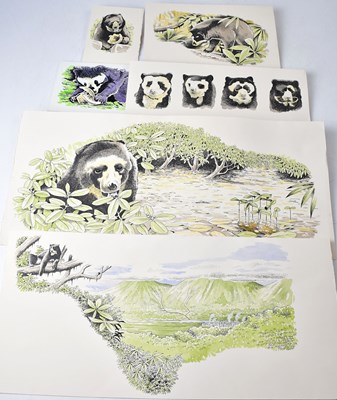 Lot 875 - ANTHONY SMITH (British, contemporary); six...