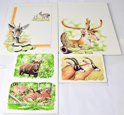 Lot 881 - ANTHONY SMITH (British, contemporary); four...