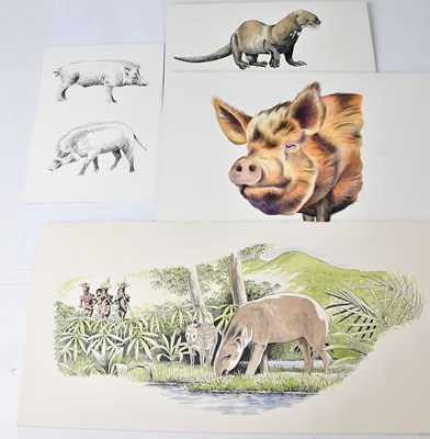 Lot 887 - ANTHONY SMITH (British, contemporary); four...