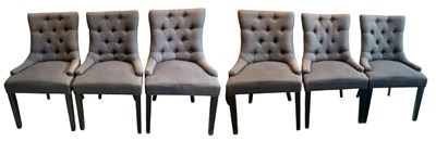 Lot 27 - MADE; a set of six modern contemporary button...