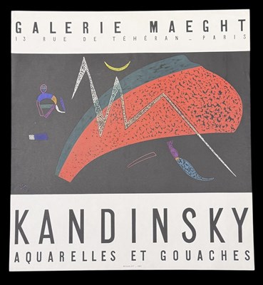 Lot 203 - WASSILY KANDINSKY (1866-1944); a lithographic...