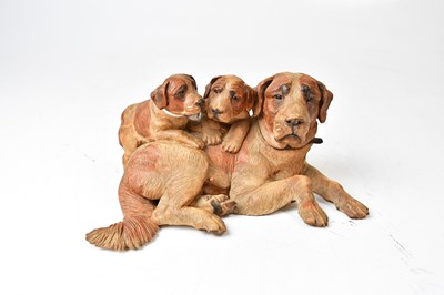 Lot 811 - A 19th century Swiss Black Forest carved wood...