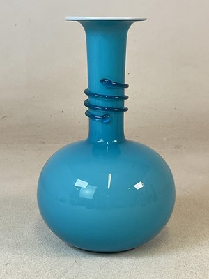 Lot 430 - MICHAEL BANG FOR HOLMEGAARD; a 'Napoli' blue...