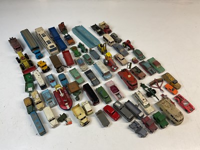 Lot 214 - DINKY; a quantity of playworn toys.