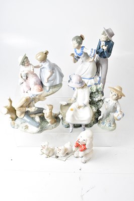 Lot 163 - NAO; four figure groups, together with an...