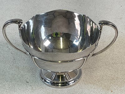 Lot 606 - ADIE BROTHERS; a George V hallmarked silver...