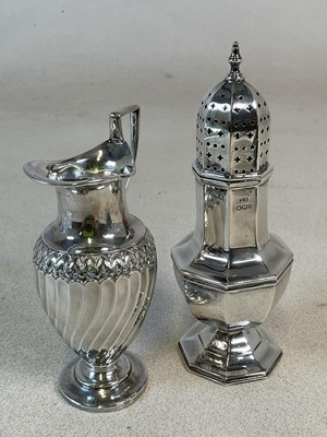 Lot 607 - EDWARD VINER; a George V hallmarked silver...