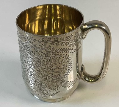 Lot 628 - GEORGE ADAMS; a Victorian hallmarked silver...