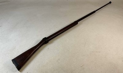 Lot 98 - A WWI training rifle, with spring loaded...