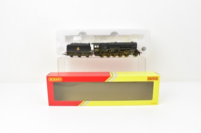 Lot 367 - HORNBY; a boxed OO gauge locomotive and tender,...