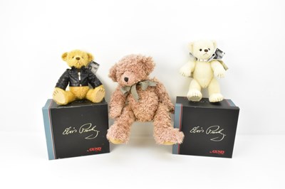 Lot 596 - GUND; two Elvis Presley commemorative...