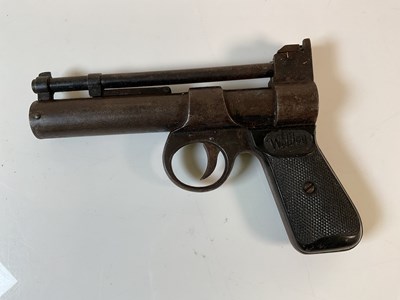 Lot 133 - WEBLEY AND SCOTT; a Junior .22 air pistol.