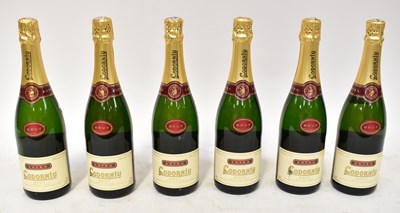 Lot 217 - Six bottles of Codorniu Extra Brut Cava, 11.5%...