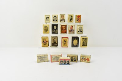 Lot 807 - Twenty various printed matchbox covers...