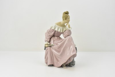 Lot 155 - LLADRÓ; a porcelain high glazed figure...