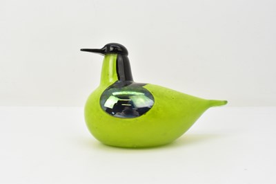 Lot 355 - IITTALA, FINLAND; an art glass bird designed...