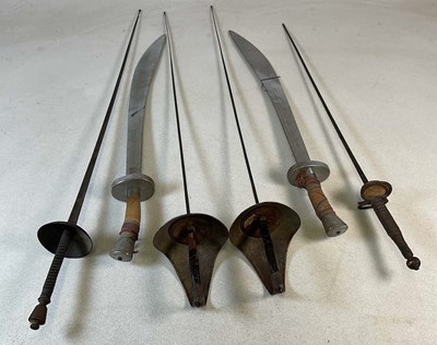 Lot 280 - WILKINSON; a pair of sword Mk2 epees, together...