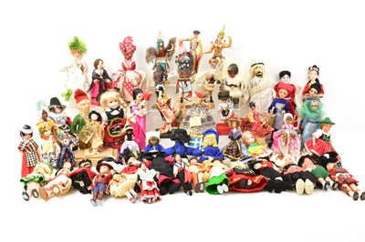 Lot 468 - Fifty-five various world souvenir dolls,...