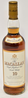 Lot 309 - A bottle of The Macallan single Highland malt...