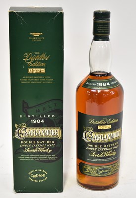 Lot 261 - A boxed bottle of Cragganmore double matured...