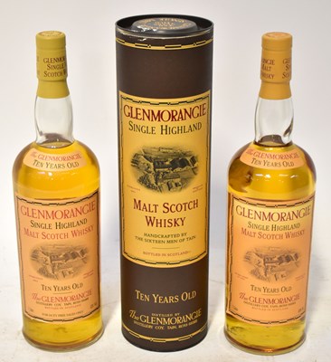Lot 267 - Two bottle of Glenmorangie single Highland...