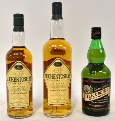 Lot 271 - Two bottles of Auchentoshan Lowland single...
