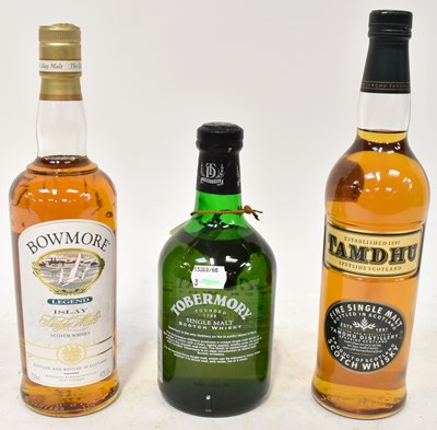 Lot 279 - Three bottles of single malt Scotch whisky,...
