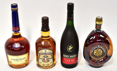 Lot 326 - Four bottles of mixed alcohol, comprising...