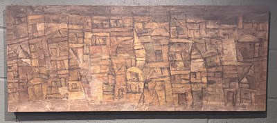 Lot 35A - RAM KUMAR (Indian 1924 - 2018); an oil on...