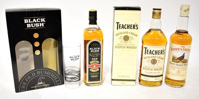 Lot 247 - Three bottles of whisky, comprising a boxed...