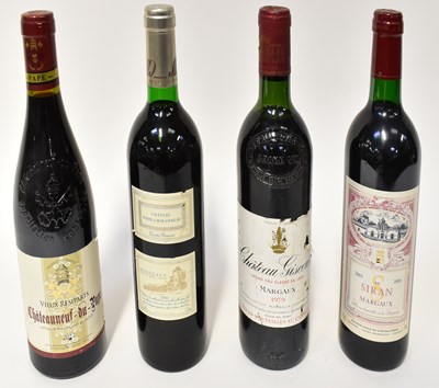 Lot 231 - Four bottles of red wine, comprising...