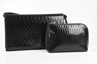 Lot 224 - PAUL SMITH; a black patent leather No. 9...