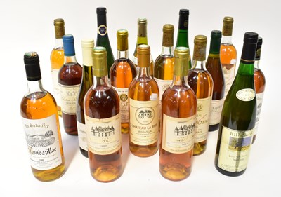 Lot 240 - Seventeen bottles of mixed white wines, to...