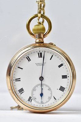 Lot 1371 - RUSSELLS LIMITED, LIVERPOOL; a gold-plated...