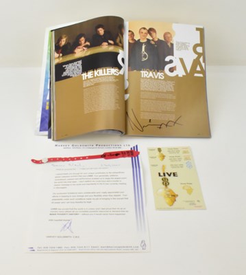 Lot 1046 - LIVE AID; various items from the Live 8 July...