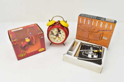 Lot 628 - A Disney Mickey Mouse alarm clock, a Corgi...