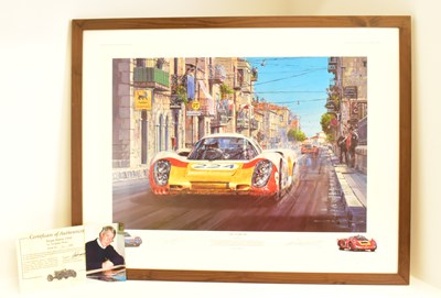 Lot 946 - NICHOLAS WATTS; a limited edition signed print...