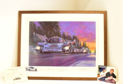 Lot 950 - NICHOLAS WATTS; a limited edition signed print...