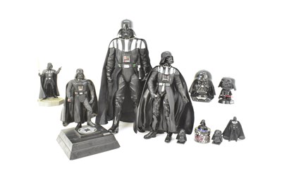 Lot 695 - STAR WARS; five Darth Vader items from the...