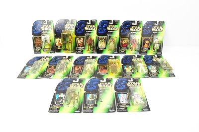 Lot 696 - STAR WARS; fourteen collectible figures from...