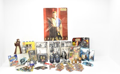 Lot 721 - STAR WARS; various franchise collectibles...