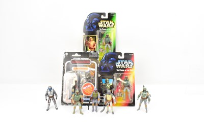 Lot 686 - STAR WARS; eight Boba Fett and Mandalorian...