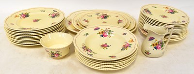 Lot 204 - ROYAL CAULDON; a large quantity of floral...