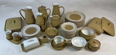 Lot 370 - DENBY; an 'Ode' dinner service, including part...